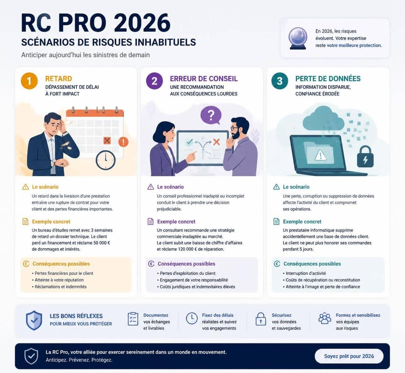 d&eacute;couvrez les cas rares d'utilisation de l'assurance responsabilit&eacute; civile professionnelle et apprenez quand cette couverture est r&eacute;ellement n&eacute;cessaire pour prot&eacute;ger votre activit&eacute;.