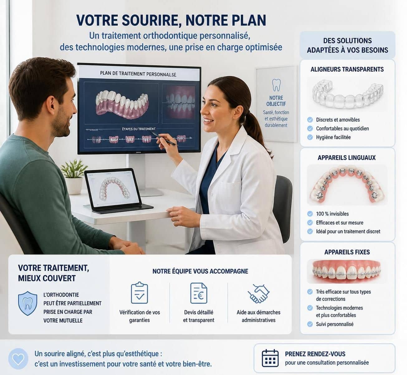 d&eacute;couvrez les mutuelles sant&eacute; proposant des couvertures rares pour l'orthodontie adulte et prot&eacute;gez votre sourire &agrave; tout &acirc;ge.