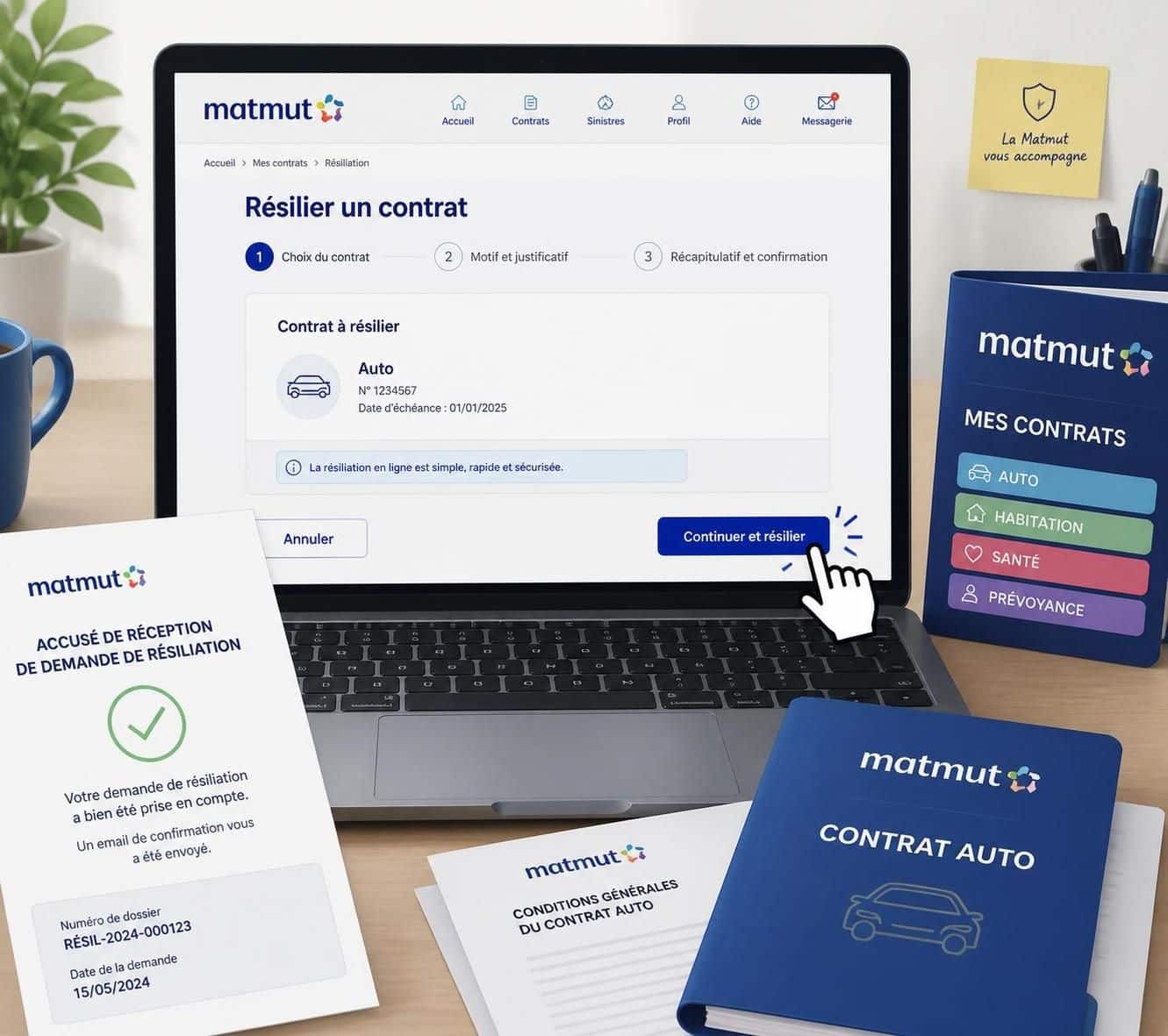 d&eacute;couvrez comment r&eacute;silier facilement votre assurance professionnelle matmut en ligne avec notre guide &eacute;tape par &eacute;tape. simplifiez vos d&eacute;marches de r&eacute;siliation sur internet.
