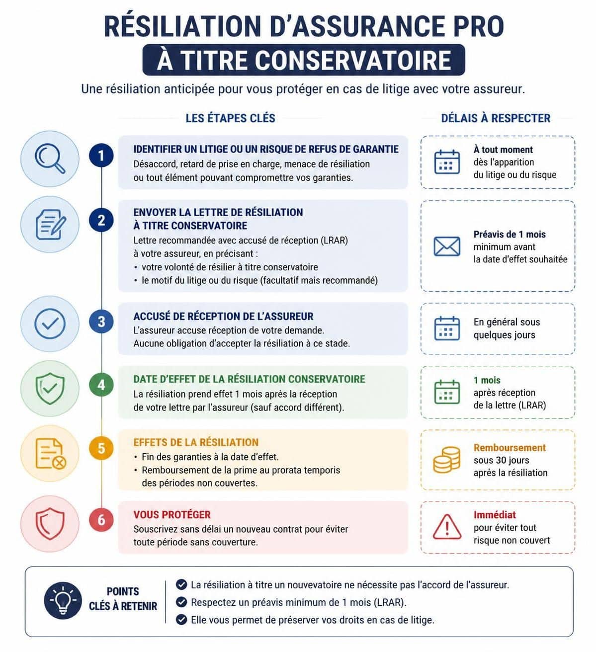 d&eacute;couvrez les r&egrave;gles essentielles pour une r&eacute;siliation d'assurance professionnelle &agrave; titre conservatoire, afin de prot&eacute;ger vos int&eacute;r&ecirc;ts en toute l&eacute;galit&eacute;.